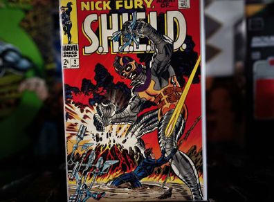 Nick Fury Agent of S.H.I.E.L.D. ! Issue #2 ! 1st Appearance of Centurius (Noah Black) ! STAN LEE ! Silver Age Comic from 1968 ! by Marvel !
