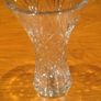 6" Crystal Vase. Image 3