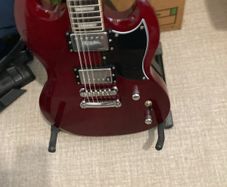 Harley Benton DC-Custom 2 Cherry Guitar