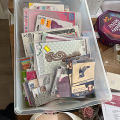 Huge selection of over 150 metal dies for cutting onto card or paper