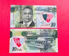 Botswana   10 Pula  2020   Pick  36a. POLYMER / PLASTIC  ( Uncirculated )