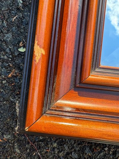 Very Large Bevelled Wall Mirror
