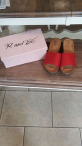 Lovely red sandals