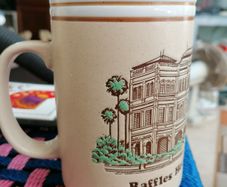 Mug/tankard Raffles hotel Signapore