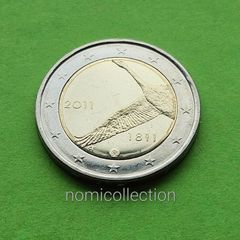 Finland 2011 year Uncirculated 2 Euro coin.