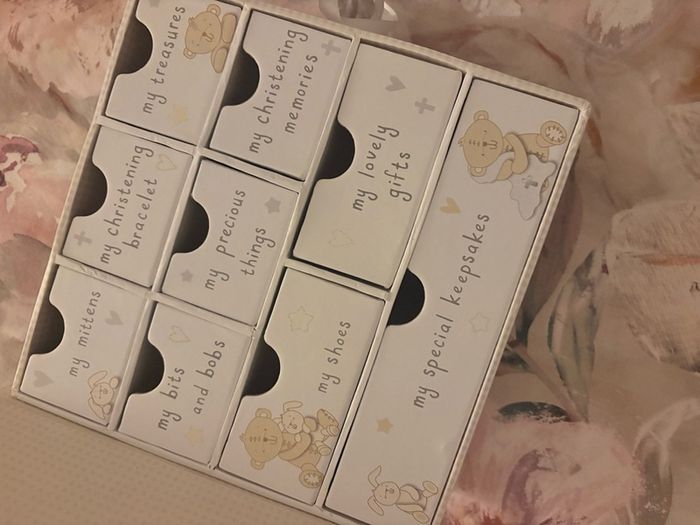 Christening Keepsake Box