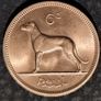 Ireland 1969 Six 6d pence coin. Image 2
