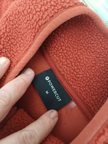 Powercut fleece medium red/orange