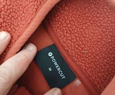 Powercut fleece medium red/orange