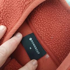 Powercut fleece medium red/orange