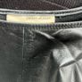 DKNY Leather Front Dress Asymmetric Design Image 9