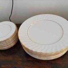 China Plates and serving Bowls 38 pieces