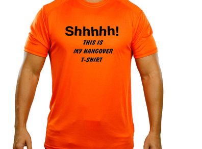 Shhhhh.. Hangover T-shirt tee top shirt