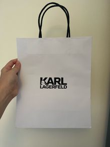 Karl Lagerfeld paper bag shopping bag gift bag