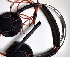 Poly Blackwire 5220 Stereo USB Headset with Mic - Work From Home, Teams/Zoom