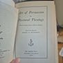 1st edition Art of persuasion in pastoral theology by Henry d Buchan Image 2