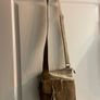 Radley brown leather and beige canvas crossbody bag Image 2