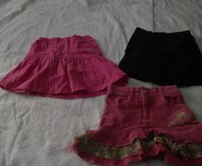 selection of skirts
