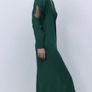 Postage Included ZARA BRAND NEW green maxi dress with embroidered sleeveless size M Image 4