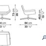 Final PRICE DROP PRICE DROP Jeffrey Bernett designed original Italian leather armchair for B&B Italia Image 8