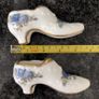 Royal Albert moonlight Rose pair of posy Shoes / Slippers . Image 4