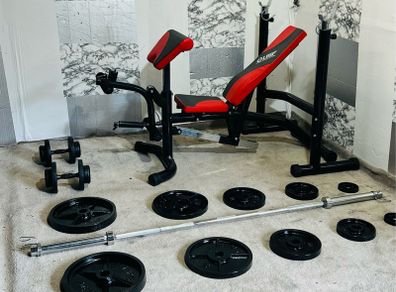 Usf Olympic Weight Becnch Weight Barbell Dumbbells