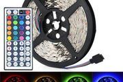 5M RGB LED Strip 5050 60led/m+44 keys IR Remote controller Kitchen