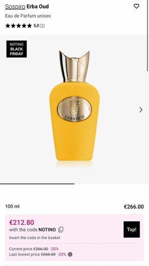 Sospiro Erba Oud 100ml