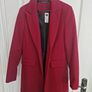 Dunnes wine colour coat/jacket Image 2