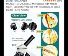 Microscope led2000x