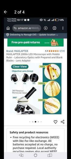 Microscope led2000x
