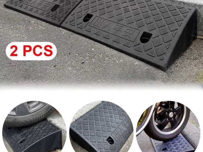 2 x Kerb Access Ramps for Car, Wheelchair, Mobility Scooter etc