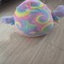 Christabel the crab tie-dye swirl soft toy Squishmallow Image 3
