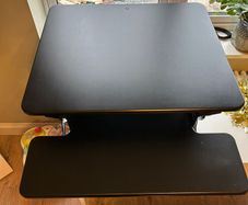 Black Standing Desk Converter