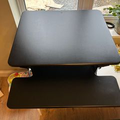 Black Standing Desk Converter
