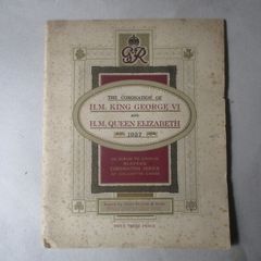 1937 Coronation Cig Card Album