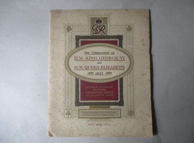 1937 Coronation Cig Card Album