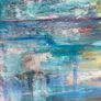 Large Framed Original Seascape by Artist Irish Art Original Art Abstract Art Image 6