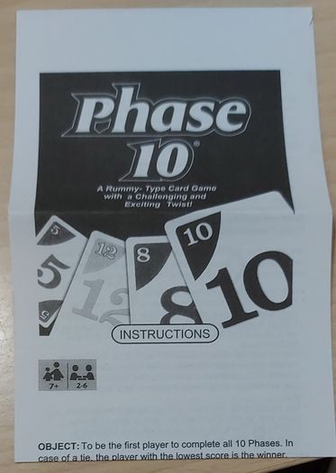 Phase 10 Playing Cards Brand New