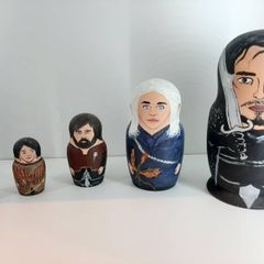 Game of Thrones nesting dolls set of 5
