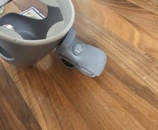 Universal buggy cup holder - grey