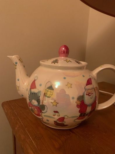 Festive teapot