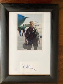 Val Kilmer Photo and Autograph Display