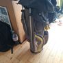vintage golf clubs and bag Image 2