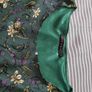 Green dress with flower pattern size 8 Image 7
