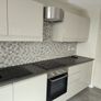 full cream glossy kitchen Image 2