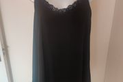 Very Black strappy lace loose fit top size UK14/16/18/20 EU42/44/46/48 Perfect condition Postage included