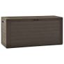 Garden Storage Box Brown 116x44x55 cm Image 2