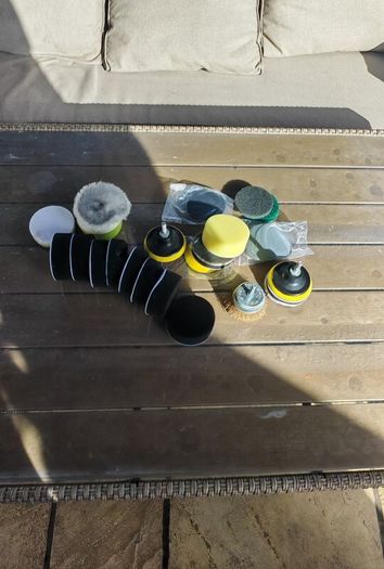 Drill Polishing   Buffing Pad Set   Large Bundle