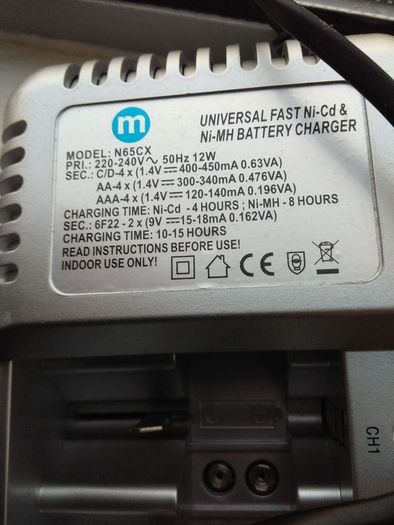 Universal battery charger